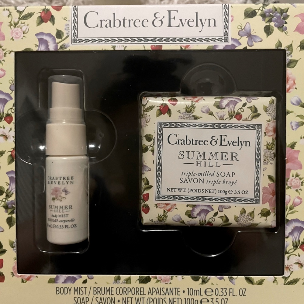 Crabtree & Evelyn Summer Hill Body Perfume & Soap